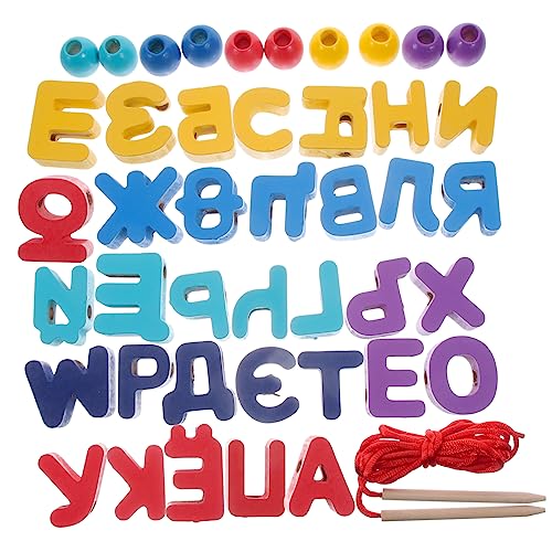CVUTOVO Russisches Alphabet Lernspielzeug Holz Puzzle für Alphabet Erkennung für Frühe Bildung und Hand Auge Koordination CVUTOVO Russisches Alphabet Lernspielzeug Holz Puzzle für Alphabet Erkennung für Frühe Bildung und Hand Auge Koordination von CVUTOVO