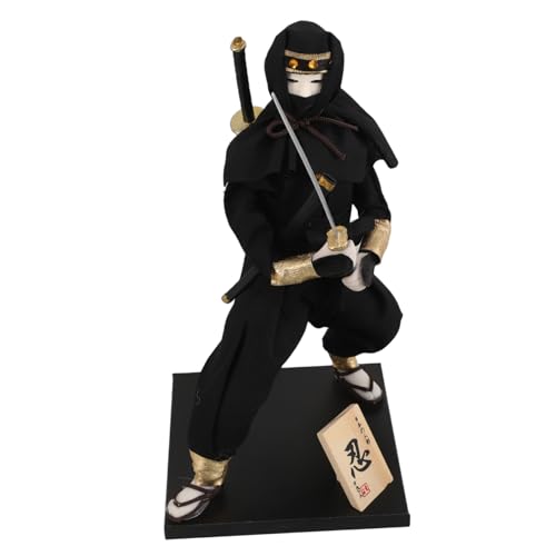 CVUTOVO Samurai Figuren Japanische Ninja Puppen Traditionelle Japanische Dekoration für Sammler und Miniaturfiguren für Wohnzimmer und Tischornamente CVUTOVO Samurai Figuren Japanische Ninja Puppen Traditionelle Japanische Dekoration für Sammler und Miniaturfiguren für Wohnzimmer und Tischornamente von CVUTOVO