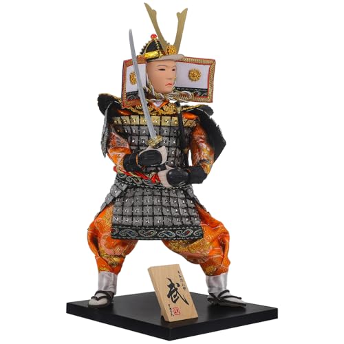 CVUTOVO Samurai Puppe Japanische Kriegerin Deko Traditionelles für Asiatische Wohnkultur Handgefertigt für Sammler und Japanische Themenräume CVUTOVO Samurai Puppe Japanische Kriegerin Deko Traditionelles für Asiatische Wohnkultur Handgefertigt für Sammler und Japanische Themenräume von CVUTOVO