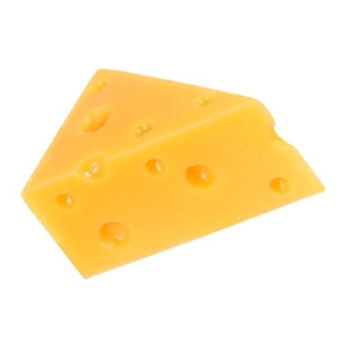 CVUTOVO Simuliertes Käse Modell aus Harz Realistisches Fake Cheese für Dekoration Fotografie und DIY Projekte für Küche Kuchenläden Tischdeko CVUTOVO Simuliertes Käse Modell aus Harz Realistisches Fake Cheese für Dekoration Fotografie und DIY Projekte für Küche Kuchenläden Tischdeko von CVUTOVO