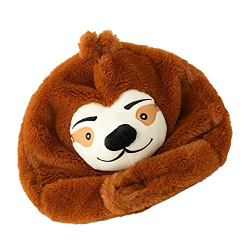 CVUTOVO Sloth Headgear Hut Für Partys Rollenspiele Und Aufführungen Kuschelige Bequeme Tiermütze Für Erwachsene Für Karneval Und Festivals CVUTOVO Sloth Headgear Hut Für Partys Rollenspiele Und Aufführungen Kuschelige Bequeme Tiermütze Für Erwachsene Für Karneval Und Festivals von CVUTOVO