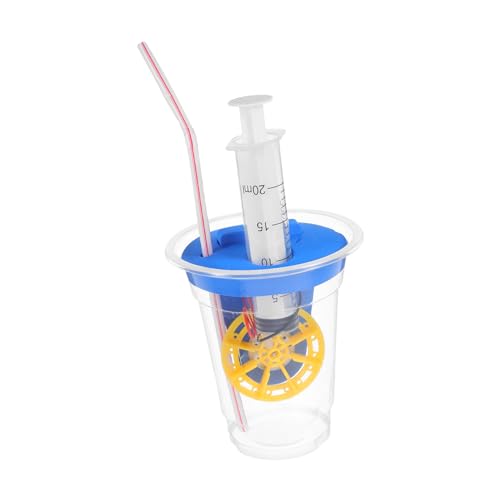 CVUTOVO Stem DIY Wind und Wasserkraftgenerator Wissenschaftsexperiment Kit für Lernprojekt Zubehör Geeignet für Grundschüler und Spannende Experimente von CVUTOVO