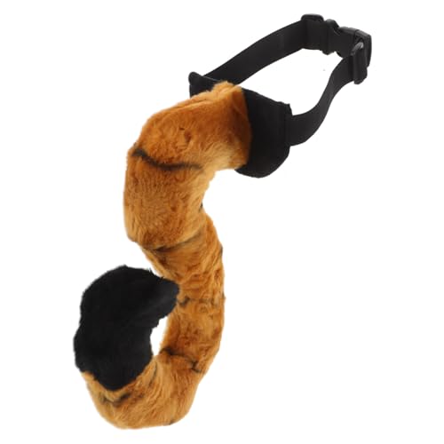 CVUTOVO Tiger Tail Kostümzubehör Fluffiger Tiger für Halloween Partys und Cosplay Events aus Weichem Plüsch Langlebig und Vielseitig Einsetzbar für Erwachsene CVUTOVO Tiger Tail Kostümzubehör Fluffiger Tiger für Halloween Partys und Cosplay Events aus Weichem Plüsch Langlebig und Vielseitig Einsetzbar für Erwachsene von CVUTOVO