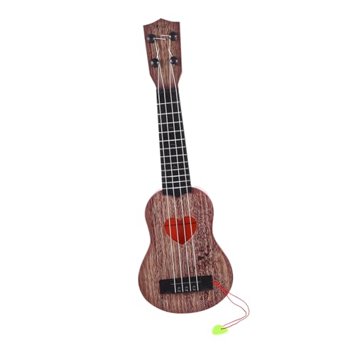 CVUTOVO Ukulele aus Holz Musikinstrument für Anfänger Lernspielzeug für Jungen und Mädchen Perfektes zu Weihnachten oder Geburtstagen von CVUTOVO