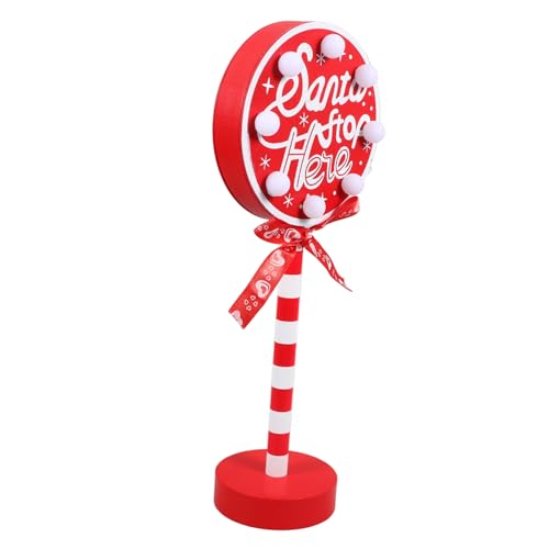 CVUTOVO Weihnachtliche LED Nachtischlampe aus Dekorative Tischlampe für Schlafzimmer Wohnzimmer und Esszimmer Exquisites Vielseitige Deko für Festliche von CVUTOVO
