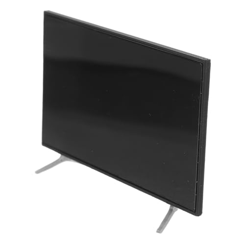 Realistisches Tv Zubehör für Puppenhaus Wohnzimmer Hochwertige Mini Dekoration für Kreatives Stückschwarz Realistisches Tv Zubehör für Puppenhaus Wohnzimmer Hochwertige Mini Dekoration für Kreatives Stückschwarz von CVUTOVO