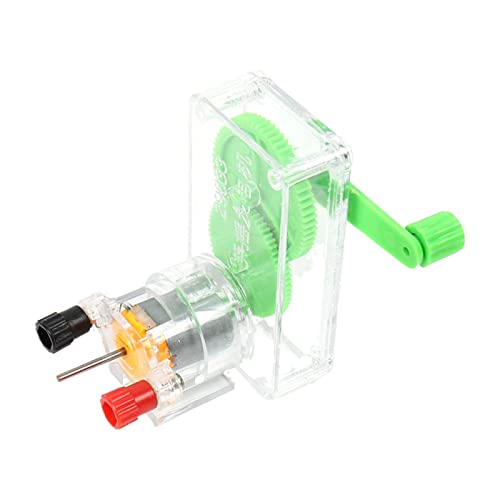 CVZJ Generator Handkurbel Elektrizität Spielzeug Experiment Wissenschaft Experimentelle Physikalische Erfindungsexperimente Wissenschaftliche CVZJ Generator Handkurbel Elektrizität Spielzeug Experiment Wissenschaft Experimentelle Physikalische Erfindungsexperimente Wissenschaftliche von CVZJ
