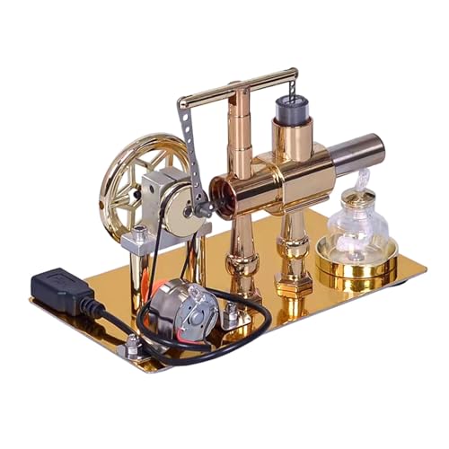 CVZJ Metall-Stirlingmotor-Modell, Physikalische Wissenschaft, Experiment, Stirlingmotormodell, Physikalische Wissenschaft, Experiment, Unterricht von CVZJ
