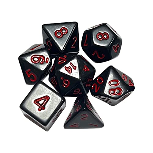 Polyedrische DND-Würfel, RPG-Würfel für Dungeons-and-Dragons, Pathfinder-MTG, D&D-Rollenspiele, Schwarzwürfel-Set, polyedrische Würfel, Polyedrisches Würfel-Set, polyedrische Würfelformen für Harz, Polyedrische DND-Würfel, RPG-Würfel für Dungeons-and-Dragons, Pathfinder-MTG, D&D-Rollenspiele, Schwarzwürfel-Set, polyedrische Würfel, Polyedrisches Würfel-Set, polyedrische Würfelformen für Harz, von CVZQTE