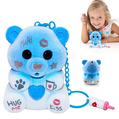 CWED Teddybär, der aufzeichnet, interaktiver Teddybär, für Kinder ab 3 Jahren (E) von CWED