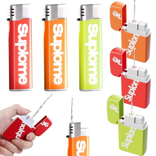 CWENDANER 6 Stück Feuerzeug Wasserpistole, Wasserpistole Klein, Stressabbau Mini Wasserpistole, Feuerzeug Wasser Spritzt Prank, für Zauberrequisiten, Streiche, kleine Spielzeuge, Partys, Schwimmbäder CWENDANER 6 Stück Feuerzeug Wasserpistole, Wasserpistole Klein, Stressabbau Mini Wasserpistole, Feuerzeug Wasser Spritzt Prank, für Zauberrequisiten, Streiche, kleine Spielzeuge, Partys, Schwimmbäder von CWENDANER