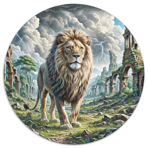 1000 Teile Rundes Einzigartige Kreative Puzzle Stressabbau-Spielzeug Puzzle Für Erwachsene 1000pcs (67.5x67.5cm) von CWHSDPRUF