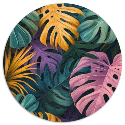 3D Jungle 1000 Teile Circular Puzzles Einzigartige Klassisches Puzzle Spielzeug Für Erwachsene 1000pcs (67.5x67.5cm) von CWHSDPRUF