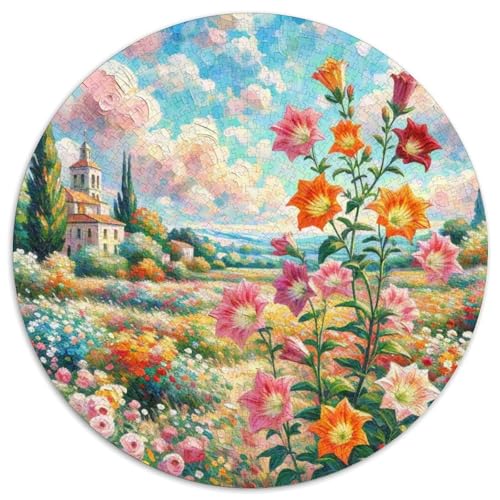 Balloon Flower 1000 Teile Rundes Einzigartige Klassisches Rund Spielzeug Puzzle Für Erwachsene 1000pcs (67.5x67.5cm) von CWHSDPRUF