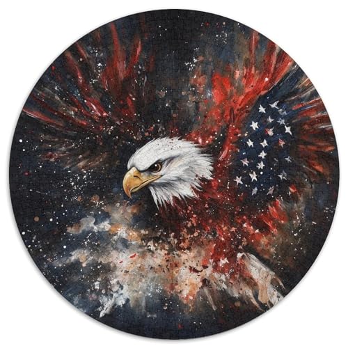Eagle 1000 Teile Rundes Einzigartige Kreative Rund Spielzeug Puzzle Für Erwachsene 1000pcs (67.5x67.5cm) von CWHSDPRUF