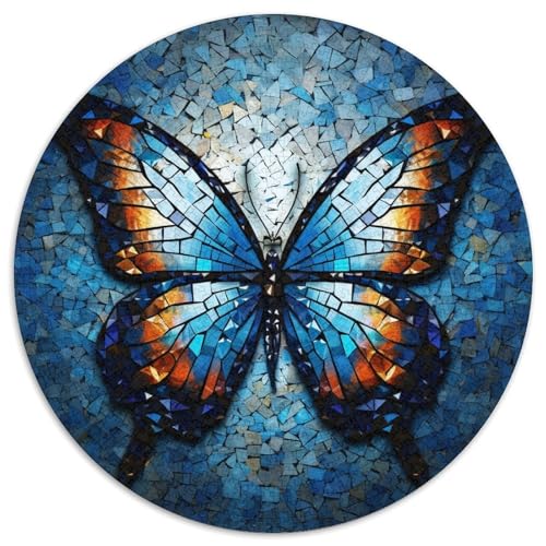 Gorgeous Butterfly 1000 Teile Circular Puzzles Einzigartige Kreative Stressabbau-Spielzeug Puzzle Für Erwachsene 1000pcs (67.5x67.5cm) von CWHSDPRUF