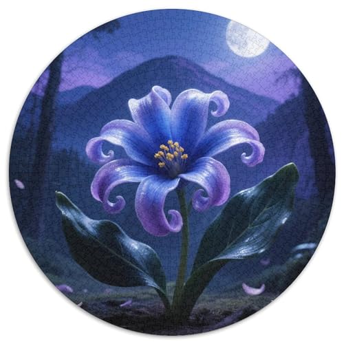 Hyacinth 1000 Teile Circular Puzzles Einzigartige Kreative Rund Spielzeug Puzzle Für Erwachsene 1000pcs (67.5x67.5cm) von CWHSDPRUF