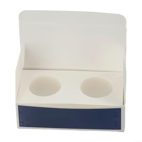 CWOQOCW Münzaufbewahrungskarton-Set, 12 Spezifikationen, Stempel-Münzhalter, Sammelschutz, quadratischer Koffer für Sammler, verschiedene Größen (31,5 mm) von CWOQOCW