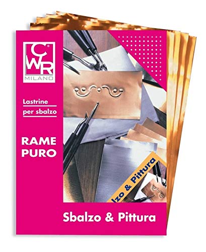 CWR Reines Kupfer Platte 20 x 30 cm von CWR