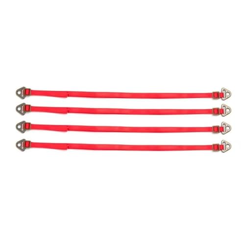 CXDOUDSW 1/7 1/8 1/10 RC -Auto -Suspensions -Unterdruck Dämpfer Grenze Schutzsteilseil kompatibel mit RC -Fahrzeugteilen(Red) von CXDOUDSW