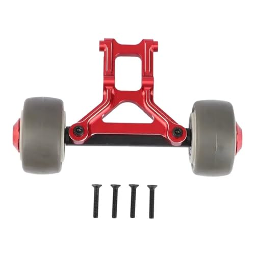 CXDOUDSW 1/8 Skala RC Car Wheelie Bar Upgrade Teil kompatibel mit berüchtigten Talion -Models ausgestoßen(Red) von CXDOUDSW