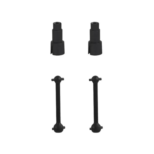 CXDOUDSW 2PCS A86 LD1801 LD1802 LD1803 LD1804 A01 A02 Plastik Metallantriebswelle Getriebeswelle Upgrade -Teile, die mit 1 18 RC -Autozubehör kompatibel sind(LA0049 Plastic) von CXDOUDSW