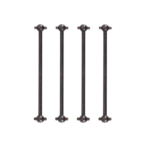 CXDOUDSW 4PCS -Antriebswellen -Dogbone -Antriebswellen -Upgrade -Teile für RC -Auto kompatibel mit Modellen 144001 144002 124007 124016 124017 124018 124019(Black) von CXDOUDSW