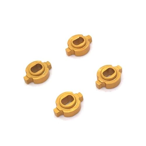 CXDOUDSW 4PCS -Metallbindungswechsel -Adapter -Adapter kompatibel(Yellow) von CXDOUDSW