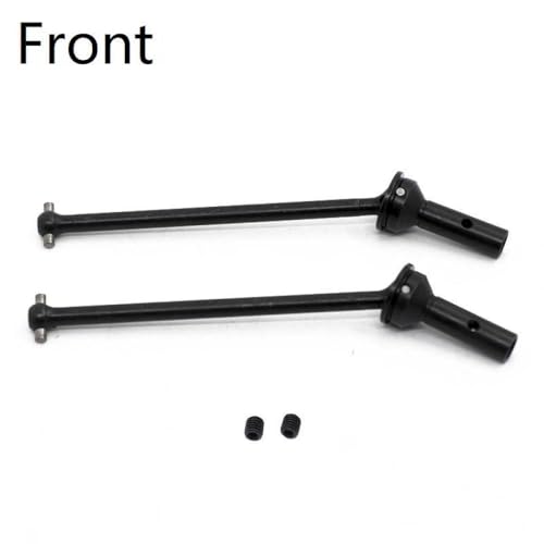 CXDOUDSW 4pcs Metallantriebswelle vorne und hinterher kompatibel mit 1/8 1/7 Skala 6S RC -Autos wie Verstoß 6s Limitless 6S -Upgrade -Teile(Front) von CXDOUDSW