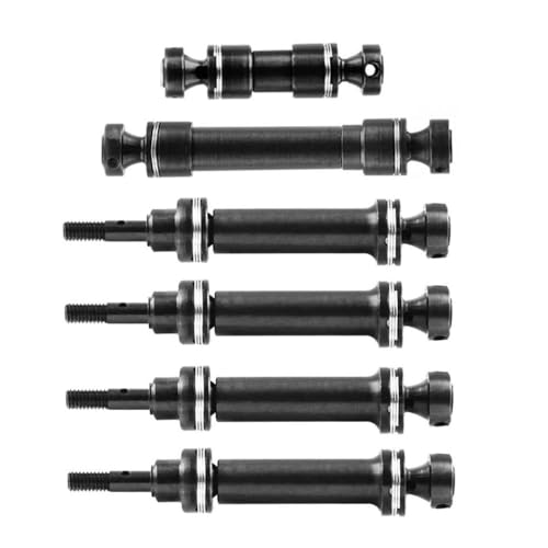 CXDOUDSW 7051 7250R gehärteter Stahlantriebswelle vordere Heckmitte für 1 16 Skala 4WD RC -Auto -Upgrade -Teile, die mit verschiedenen RC -Modellen kompatibel sind(C) von CXDOUDSW