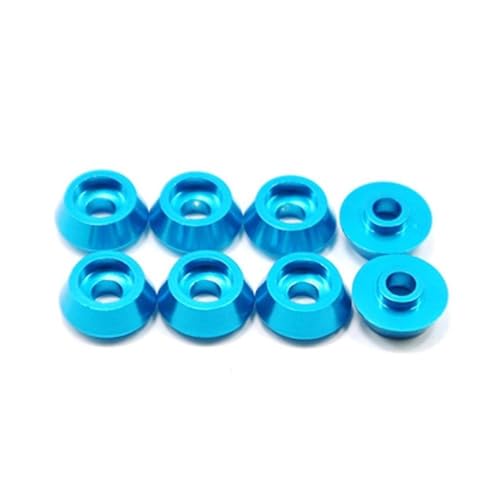 CXDOUDSW 8PCS C14 C24 B14 B24 B16 B36 MN99S Metallschraubenschleischerschraube -Dichtung Einstellbar mit RC -Auto und Reparaturen(Blue) von CXDOUDSW