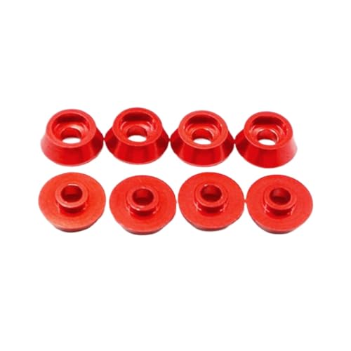 CXDOUDSW 8PCS C14 C24 B14 B24 B16 B36 MN99S Metallschraubenschleischerschraube -Dichtung Einstellbar mit RC -Auto und Reparaturen(Red) von CXDOUDSW