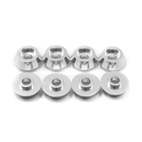 CXDOUDSW 8PCS C14 C24 B14 B24 B16 B36 MN99S Metallschraubenschleischerschraube -Dichtung Einstellbar mit RC -Auto und Reparaturen(Silver) von CXDOUDSW