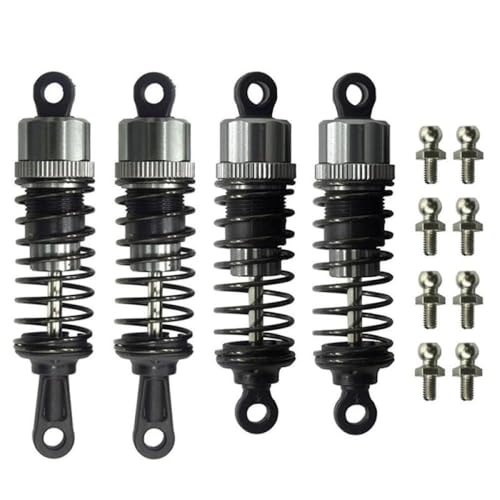 CXDOUDSW 901 901A 903 903A 905 905A Vorder- und Hintermetallöl -Stoßdämpfer Set 90201 kompatibel mit 1 12 -Skala -RC -Autos Upgrade -Teilezubehör kompatibel(90201F 90201R) von CXDOUDSW