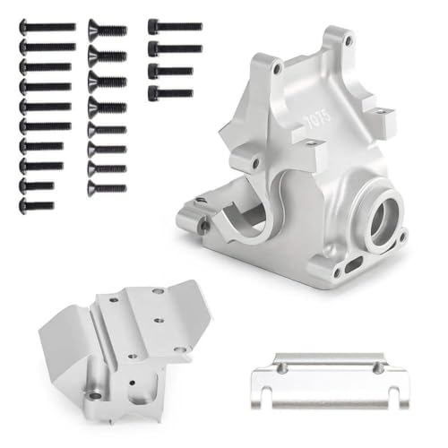 CXDOUDSW Aluminium 7075 Getriebegetriebekoffer kompatibel mit 1/8 6S -Modellen Talion 1/7 Upgrade -Teile für unbegrenzte Mojave -Modelle(Silver) von CXDOUDSW