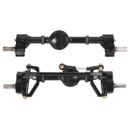 CXDOUDSW Eingangstorachse und ERA mit Metallantriebswelle kompatibel mit C14 C24 C24-1 C34 C44 B14 B24 1/16 RC-Auto-Upgrade-Teile(Metallica) von CXDOUDSW