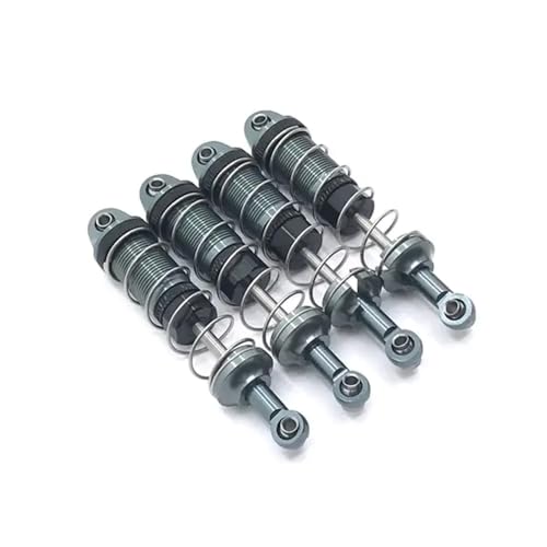 CXDOUDSW HB -Spielzeuge ZP1001 ZP1002 ZP1003 ZP1004 ZP1008 4 PECKT Metall -Stoßdämpfer -Absorber -Set kompatibel mit 1 10 -Skala -RC -Cars -Upgrade -Teilen(Grey) von CXDOUDSW
