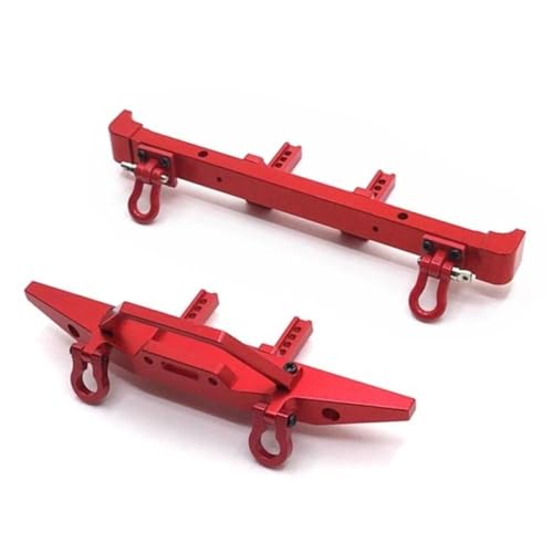 CXDOUDSW HB Toys ZP1001 ZP1002 ZP1003 ZP1004 ZP1005 ZP1008 ZP1010 Metall Bolder- UND HINTER BOPERS 1/10 SCHALTEN UPAME Teile kompatibel mit RC -Autos(Red) von CXDOUDSW