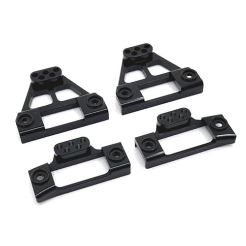CXDOUDSW Hyper Go H12Y RC Car 1 12 Skala Frontschockturmstütze und Metallgetriebe -Upgrade -Teile, die mit H12Y -verfolgten Fahrzeugzubehör kompatibel sind(Black) von CXDOUDSW