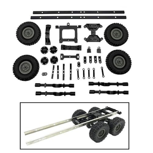 CXDOUDSW Kompatible Öldekorationsbox für RC -Autos Militärwagen inolen Modelle B14 B24 B16 B36 1 16 Skala(Chassis) von CXDOUDSW