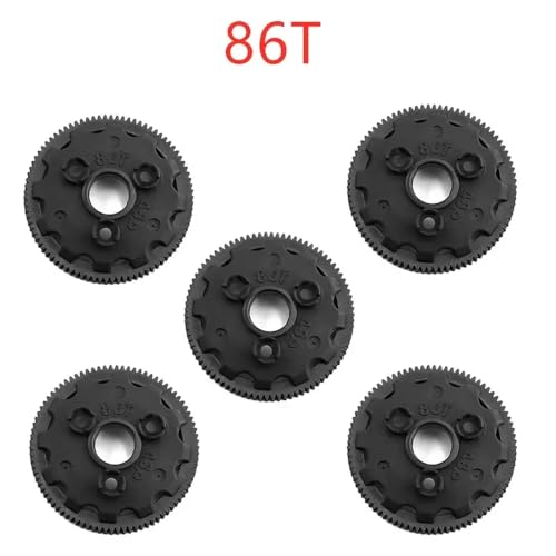 CXDOUDSW Kompatibler Zahnrad für 2WD 2WD VXL Upgrade Teile 76T 83T 86T 90T 48P 4676 4683 4686 4690 5 Stück(5pcs 86T) von CXDOUDSW