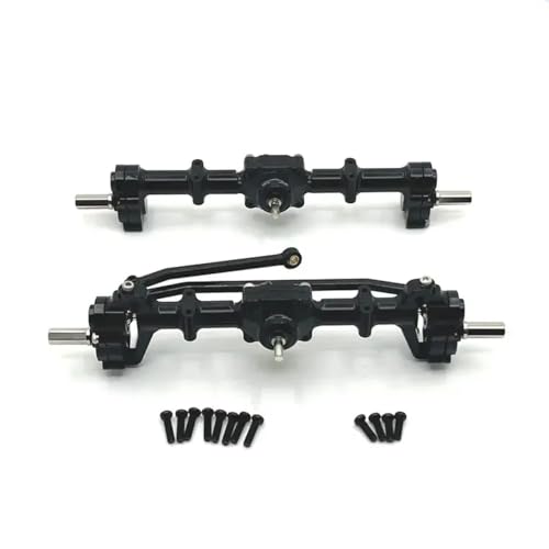 CXDOUDSW MN78 MN82 MN99S MN98 Kompatible Metall -Metall -Portal -Achsen -Upgrade -Teile für 1 12 -Skala -RC -Autos(Black) von CXDOUDSW