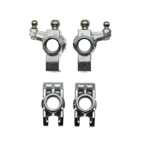 CXDOUDSW Metall -Front -Lenkbecher- und Hub -Ära RC -Auto -Upgrade -Teile kompatibel mit den Modellen 16101 16102 16103 16201 16101 Pro 16102 Pro(Rear) von CXDOUDSW