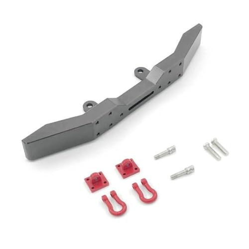 CXDOUDSW Metall -Vordere Stoßfänger mit Schlepptauha(Grey) von CXDOUDSW