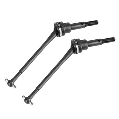 CXDOUDSW Metallantriebswelle 12428 12423 12428-ABC 12428-0090 1/12 RC-Autoteile Upgrade-Zubehör kompatibel mit verschiedenen RC-Fahrzeugen mit 1/12 Skala Skala(Black) von CXDOUDSW