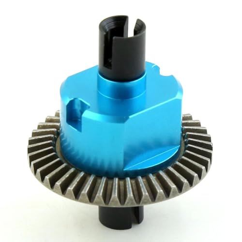 CXDOUDSW Metalldifferential 02024 Upgrade -Teil kompatibel mit 1/10 RC -Automodellen 94106 94107 94108 94111 94122 94123 94166 94177 94188(Blue) von CXDOUDSW