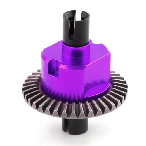 CXDOUDSW Metalldifferential 02024 Upgrade -Teil kompatibel mit 1/10 RC -Automodellen 94106 94107 94108 94111 94122 94123 94166 94177 94188(Purple) von CXDOUDSW