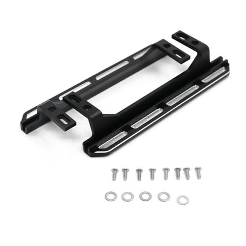 CXDOUDSW RC Rock Sliders Seitenschritte kompatibel mit 1/10 -Skala -Crawler -Autos für 2021 RC Modell Upgrade -Zubehör(Black) von CXDOUDSW