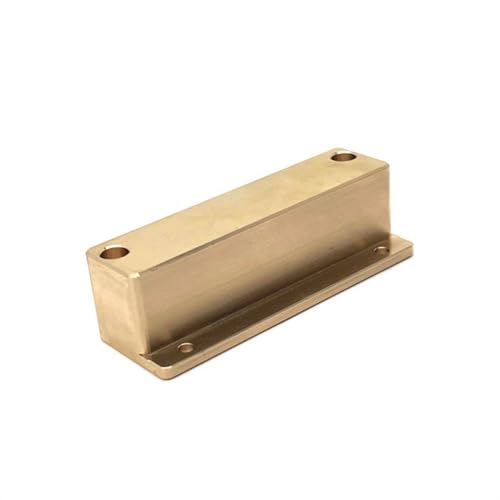 CXDOUDSW YK4106 YK4107 Messing -Achsen -Achsen -Getriebe Gegengewicht Crossbeam -Upgrade -Teile für 1 10 -Skala RC Crawler Car Accessoires kompatibel mit verschiedenen Modellen(Crossbeam) von CXDOUDSW