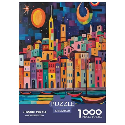 Einzigartige Architektur Puzzles 1000-teilige Schwer Puzzle Spielzeug Lernspiel Impossible Herausforderungsspielzeug Für Erwachsene Kinder 70x50cm/1000pcs Einzigartige Architektur Puzzles 1000-teilige Schwer Puzzle Spielzeug Lernspiel Impossible Herausforderungsspielzeug Für Erwachsene Kinder 70x50cm/1000pcs von CXKSOEACN